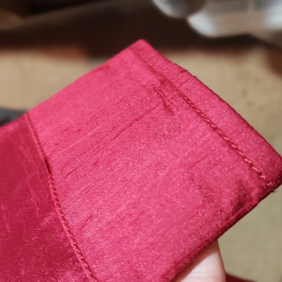 WINE colored Dolce & Gabbana Silk pantsuit Gorgeous size 40/2 US - Picture 5 of 10